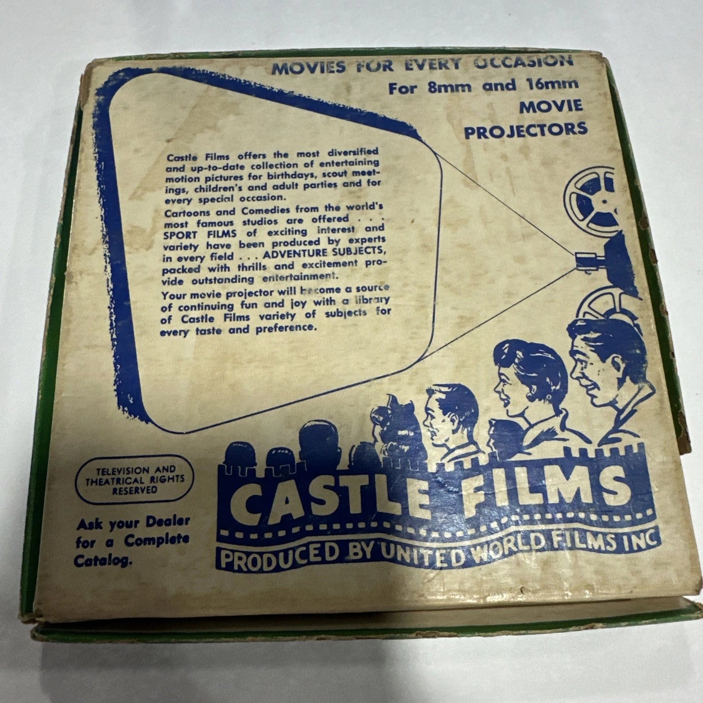 THE MUMMY Starring BORIS KARLOFF Castle Films No. 1021 Super 8 Film Reel (1932)