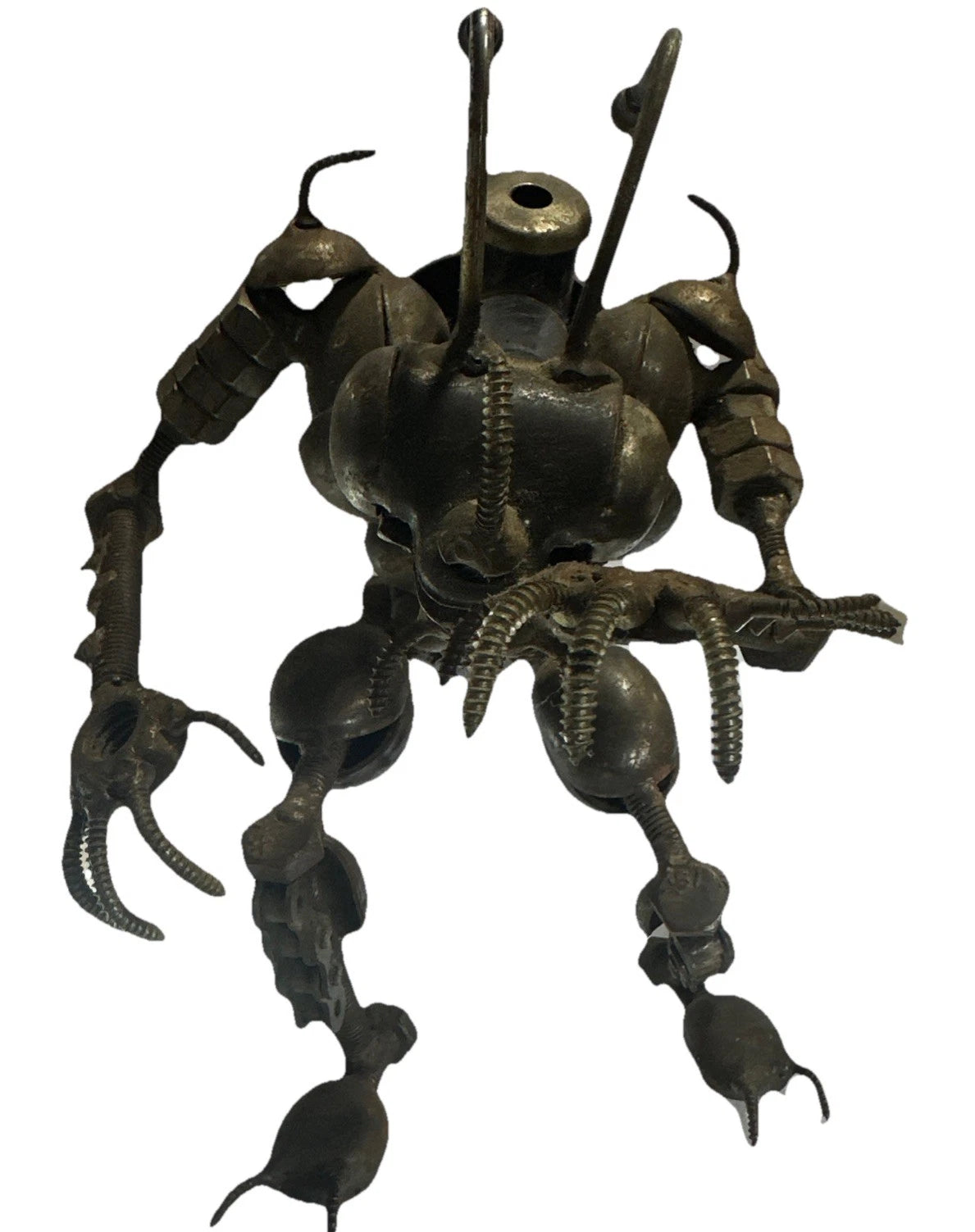 Predator Scrap Metal Sculpture Metal Alien Art Statue Figure