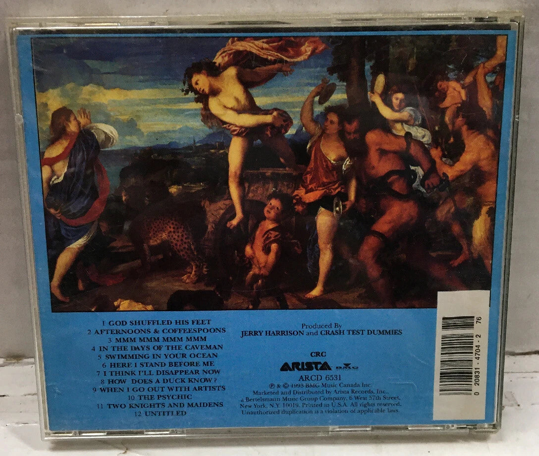 Crash Test Dummies God Shuffled His Feet CD