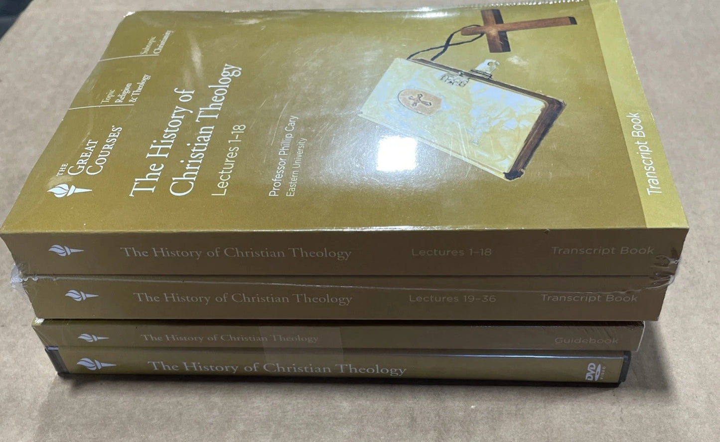 Sealed Great Courses History of Christian Theology 6 DVD, Guidebook, Transcripts