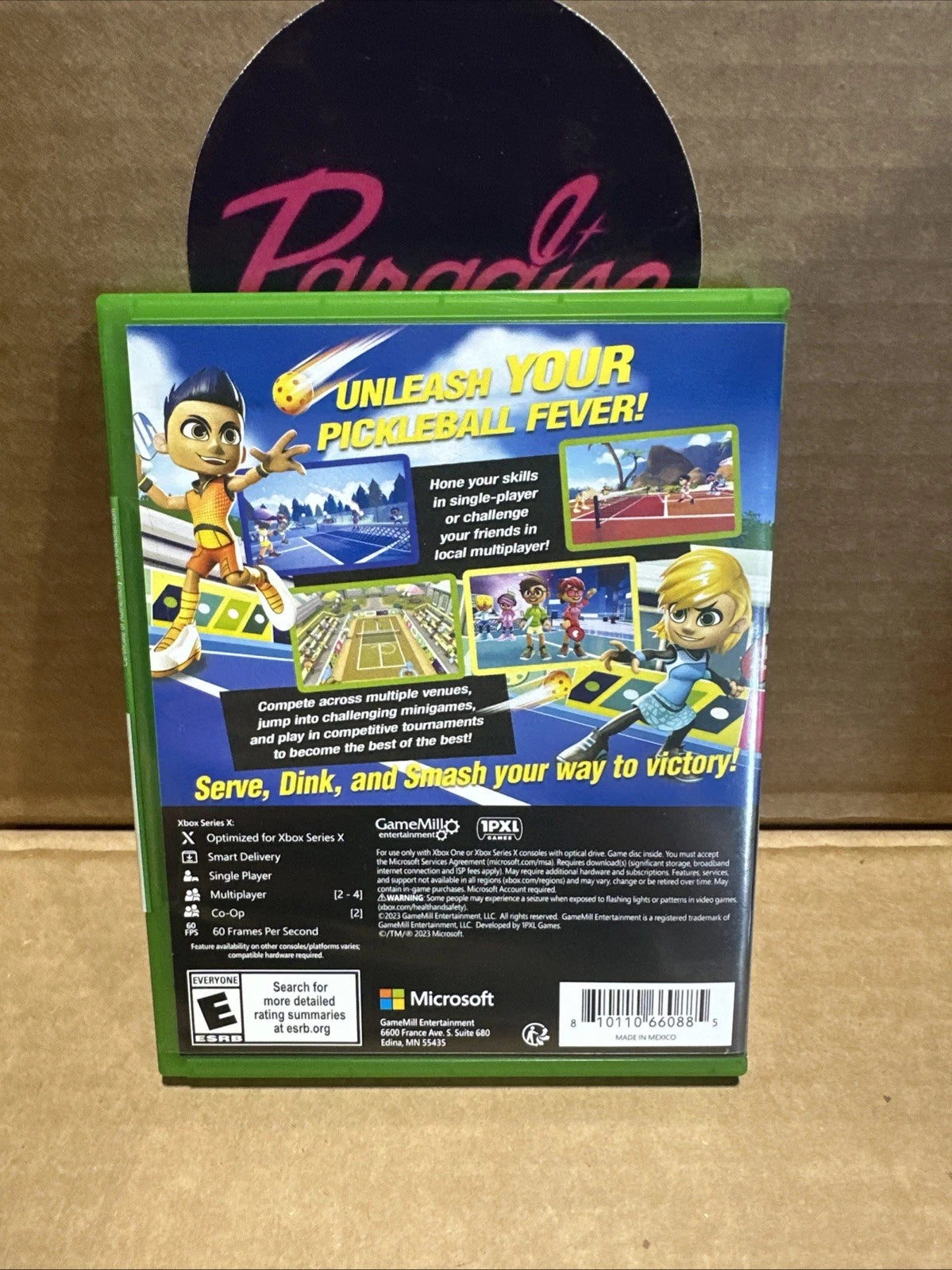 Pickleball: Smash - Xbox One / Series X - Sealed No Wrap