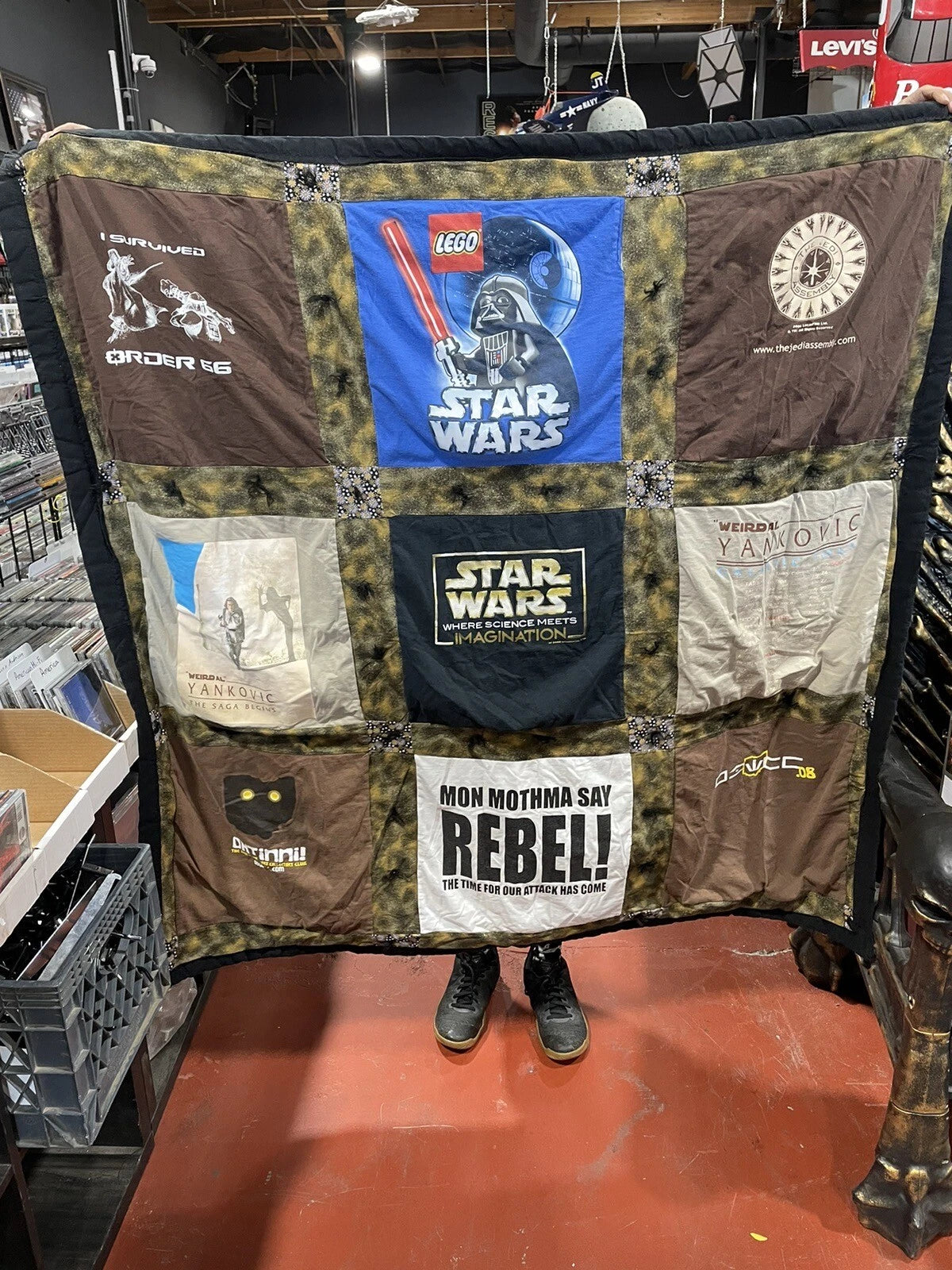 Star Wars Custom Quilt Comforter Unique