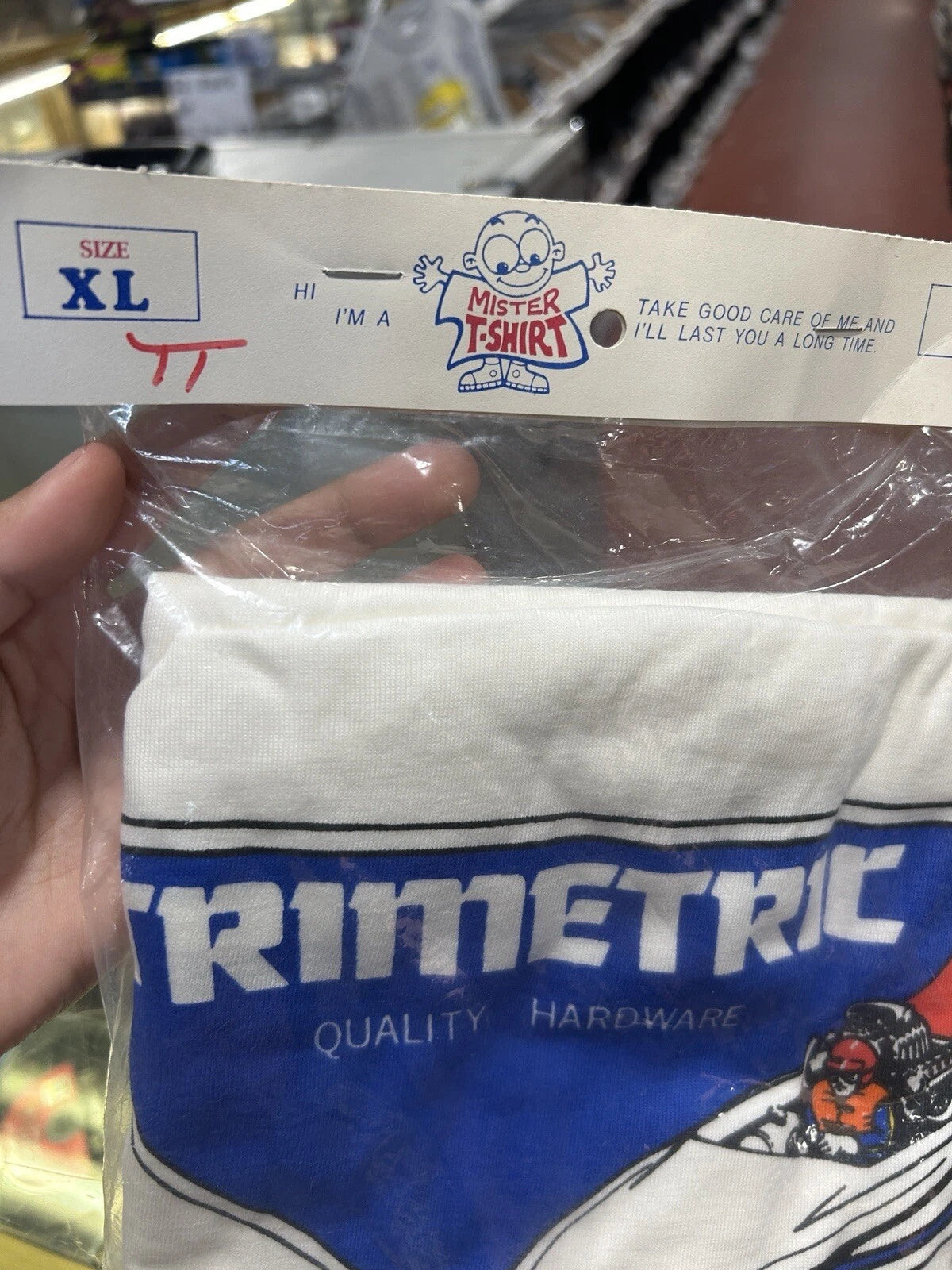 Mister T Shirt Rare 1970’s Trimmetric T Shirt Made in Pasadena