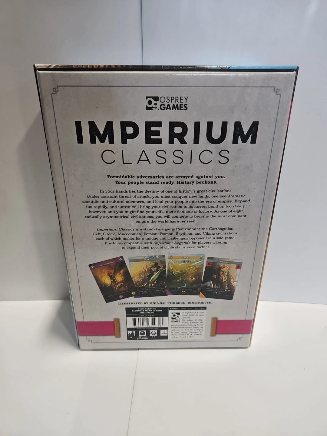 Imperium Classics and Imperium Legends Board Game Osprey Games