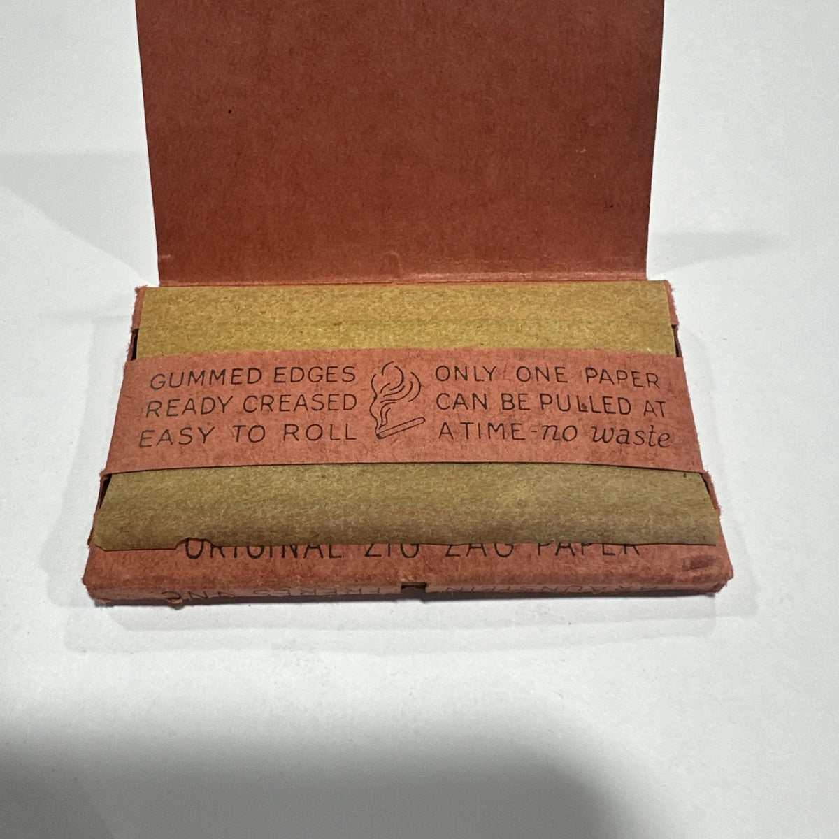 1960s Zig Zag Cigarette Papers Wheat Straw Gummed Rolling Papers France NOS
