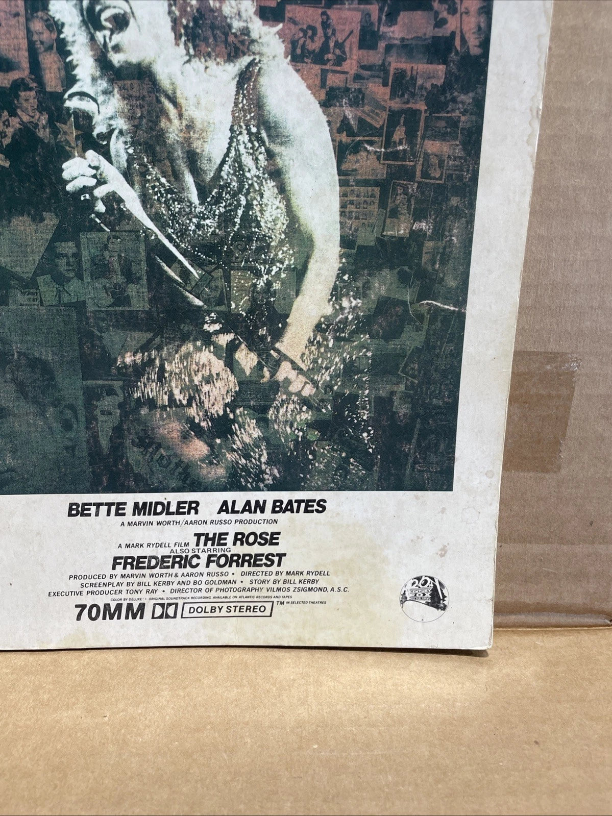 Bette Midler THE ROSE Film SOUNDTRACK Songbook Piano Vocal Chords 10 Songs 1979