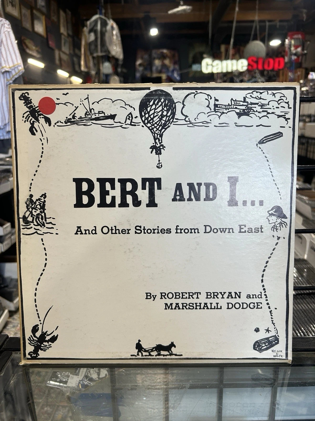 Bert And I... And Other Stories From Down East - 1961 Mono 12" Vinyl LP