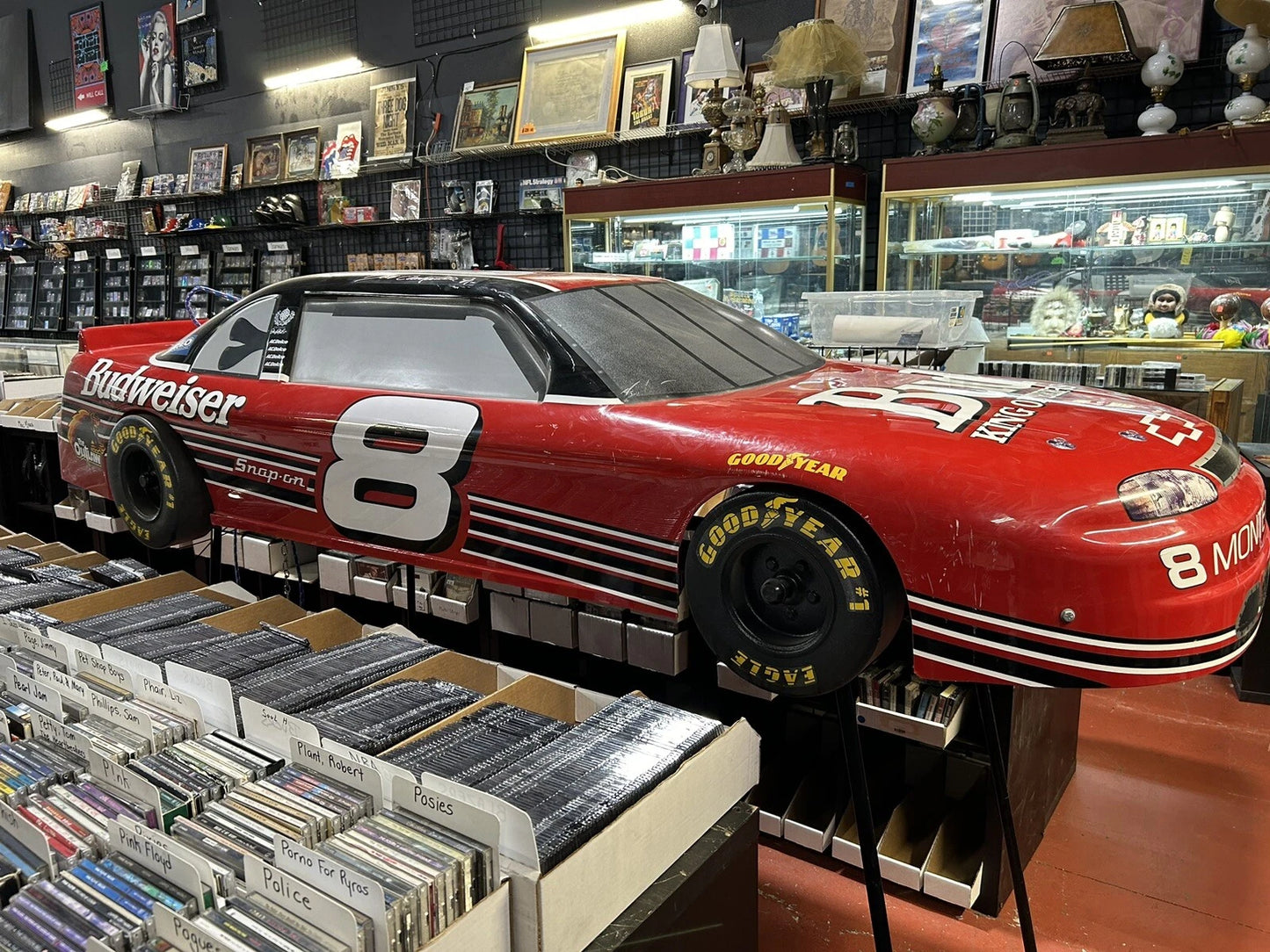 Dale Earnhardt JR Collectible Car MONTE CARLO COLLECTOR 89in x 32in