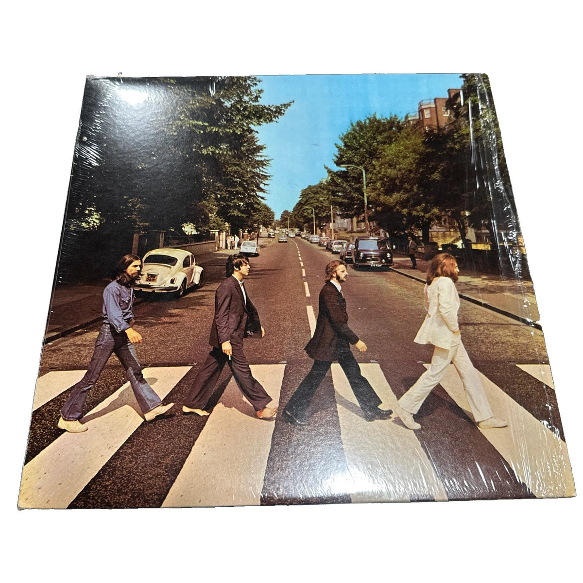 Beatles Abbey Road Original 1969 1st US Jacksonville Press Vinyl LP Apple Shrink