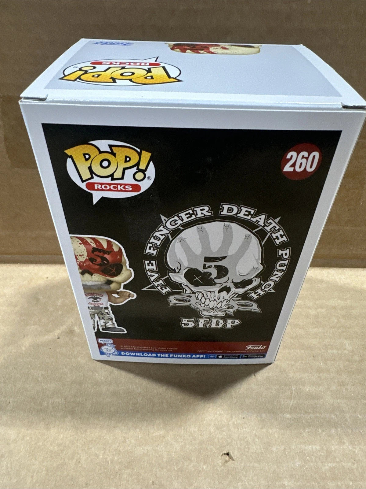 Funko POP Rocks Five Finger Death Punch Knucklehead 260 Vinyl Figure