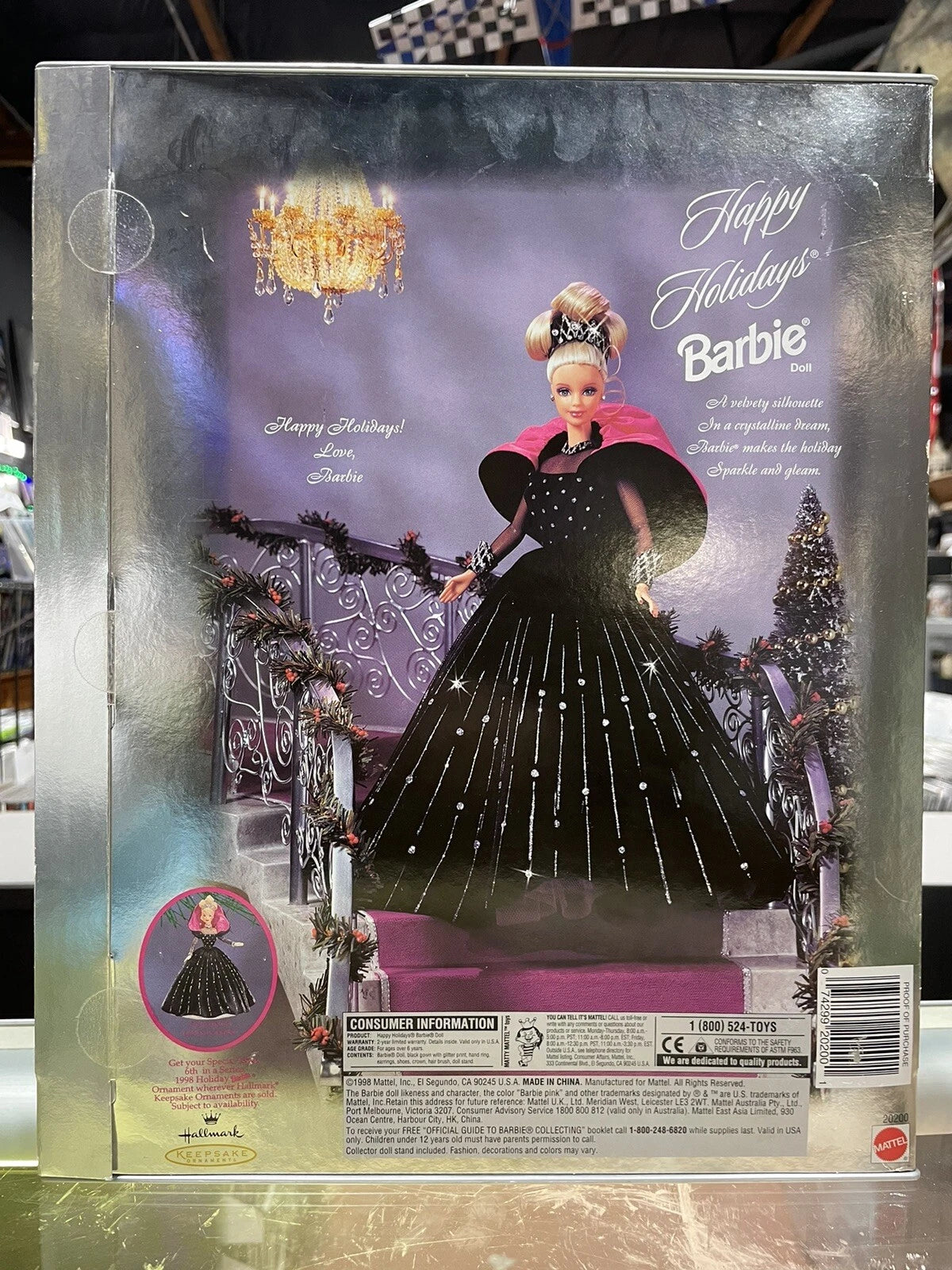 Happy Holidays Barbie 1998 Special Edition Authentic, Mint Condition in Box
