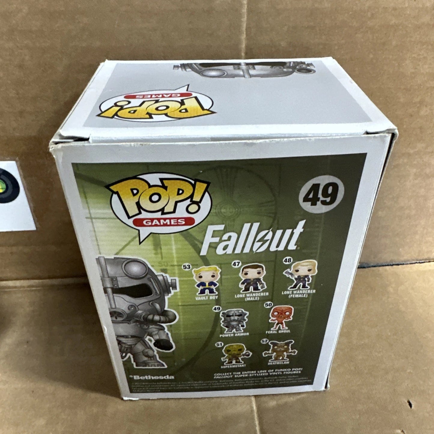 Funko Pop! Fallout (Lot of 4 figures) #373, 375, 49, & 480
