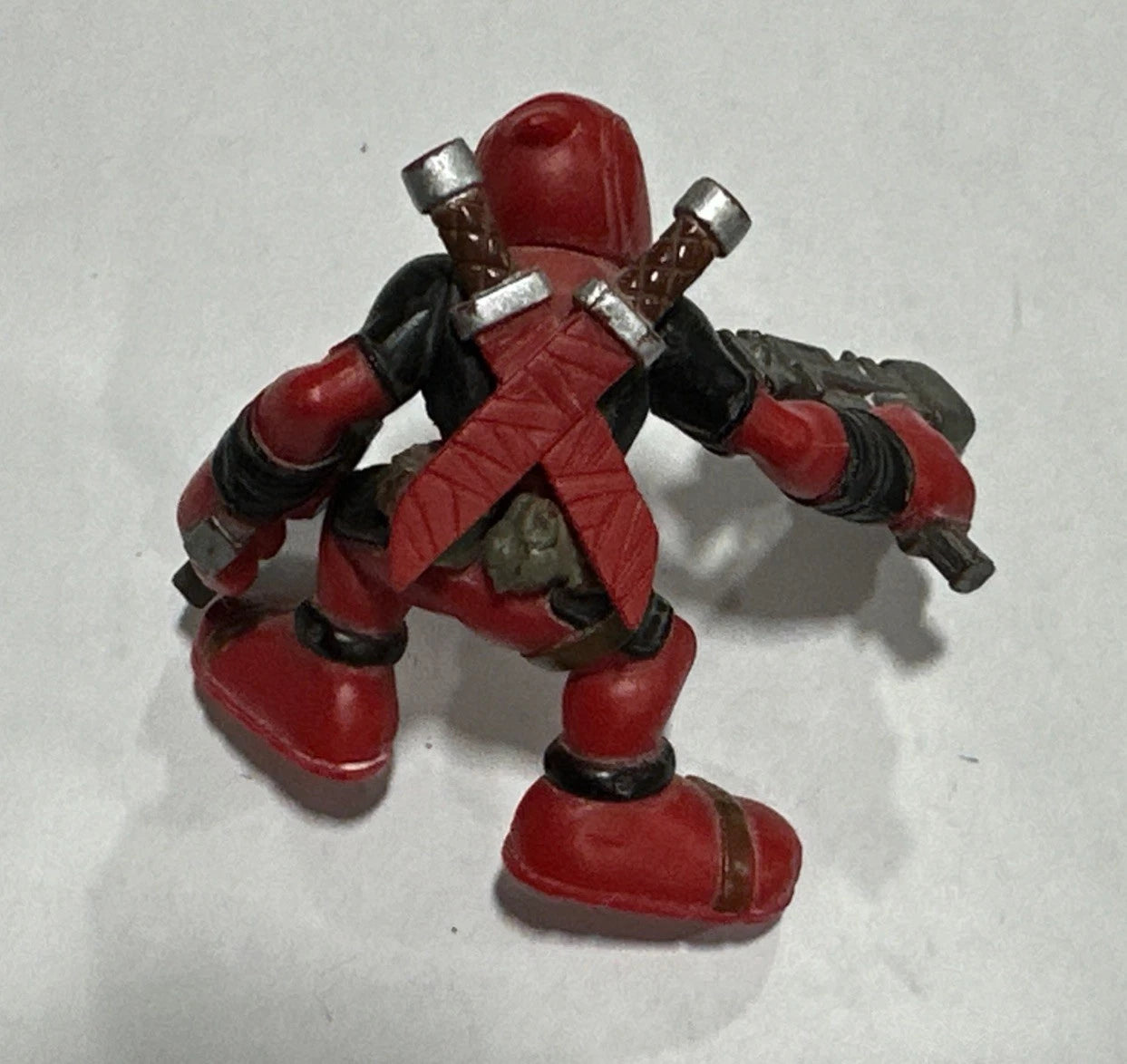 Marvel Super Hero Squad Deadpool Figure Dual Pistols Hasbro - Rare