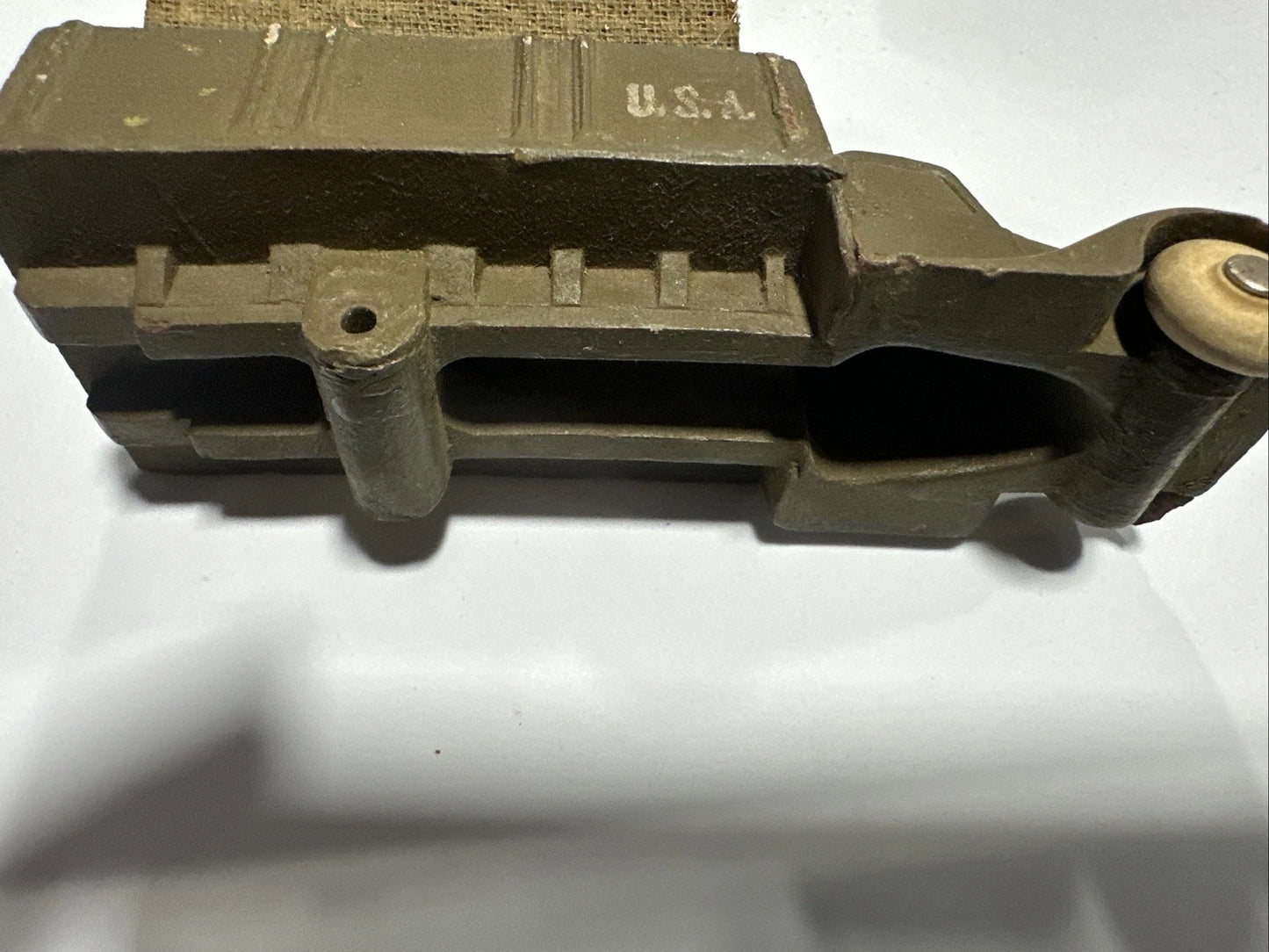 Rubber 1930 USA Army Cargo Truck w/ Burlap Canopy