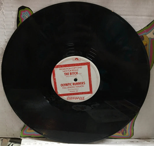 Olympics Runners The Bitch 12” UK Import Promo Record POSPX63