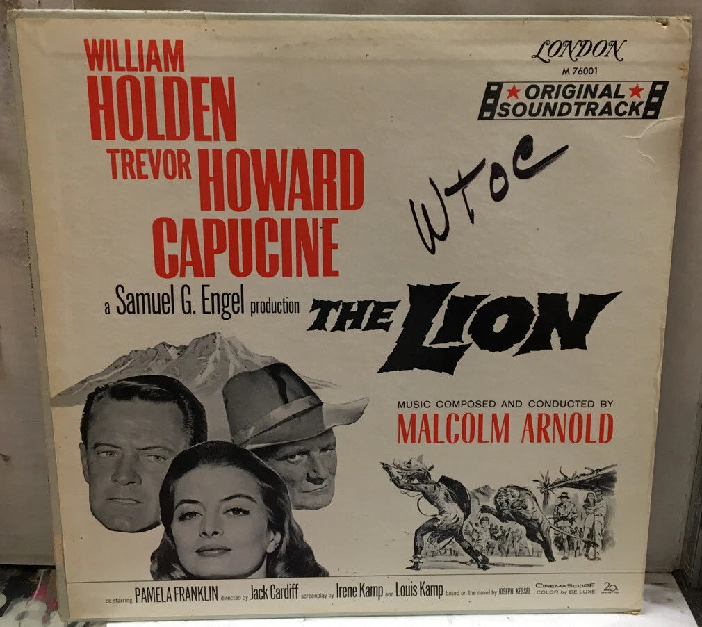 Malcolm Arnold The Lion (Original Soundtrack) Promo UK Import Record M76001