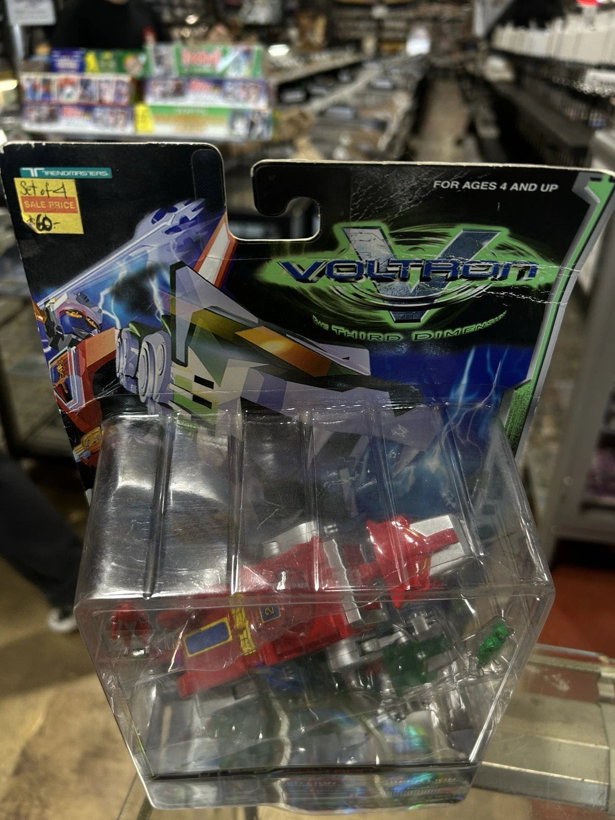 1998 Voltron Trendmasters Mighty Lion Force