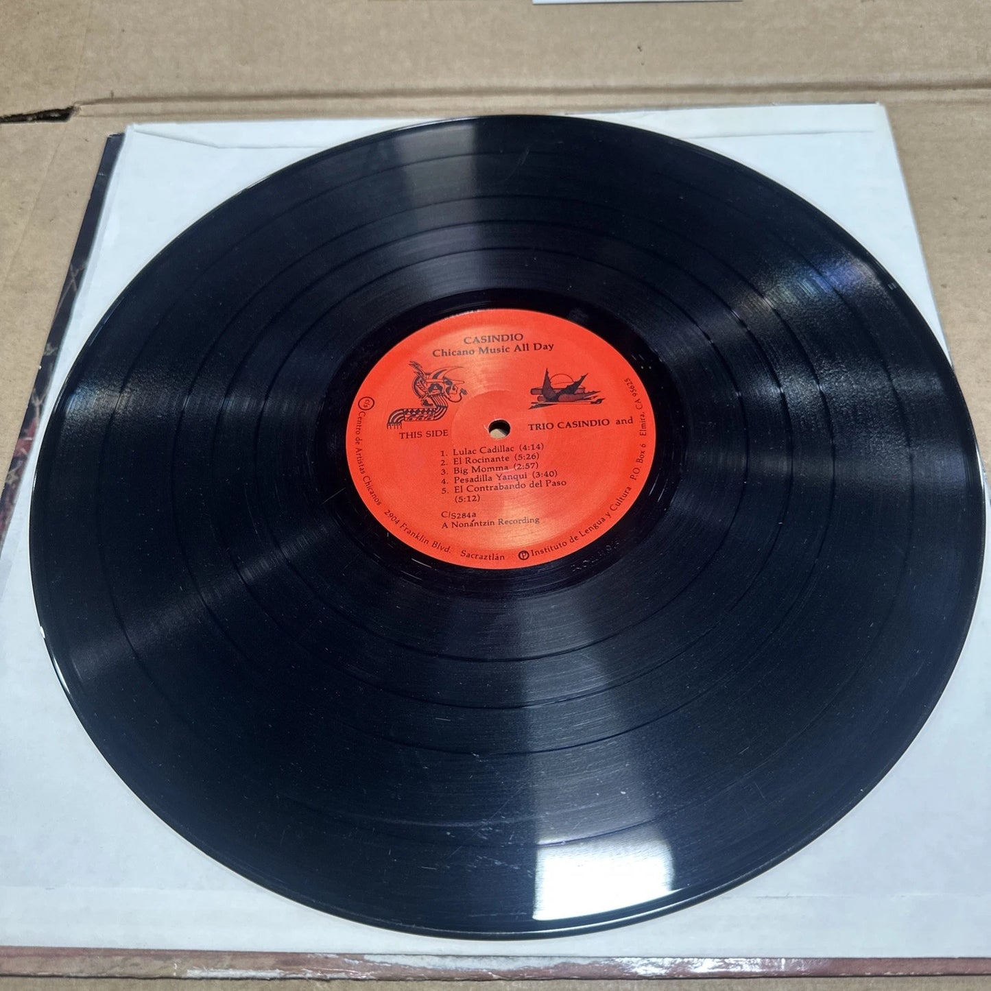 Casindio Chicano Music All Day Vinyl VG+/VG
