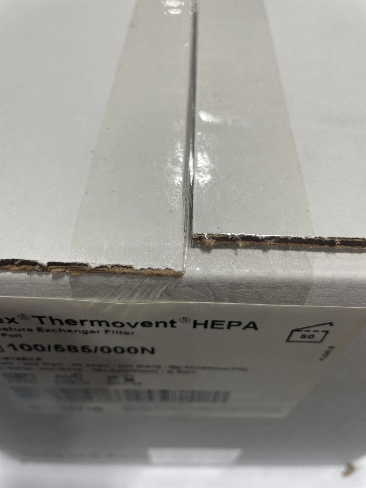 Portex Thermovent HEPA Heat and Moisture Exchanger Filter 100/585/000N SMITHS