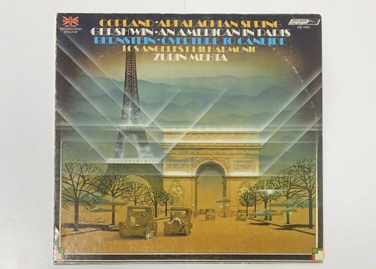 LONDON STEREO CS 7031 APPALACHIAN SPRING AMERICAN IN PARIS - Zubin Mehta