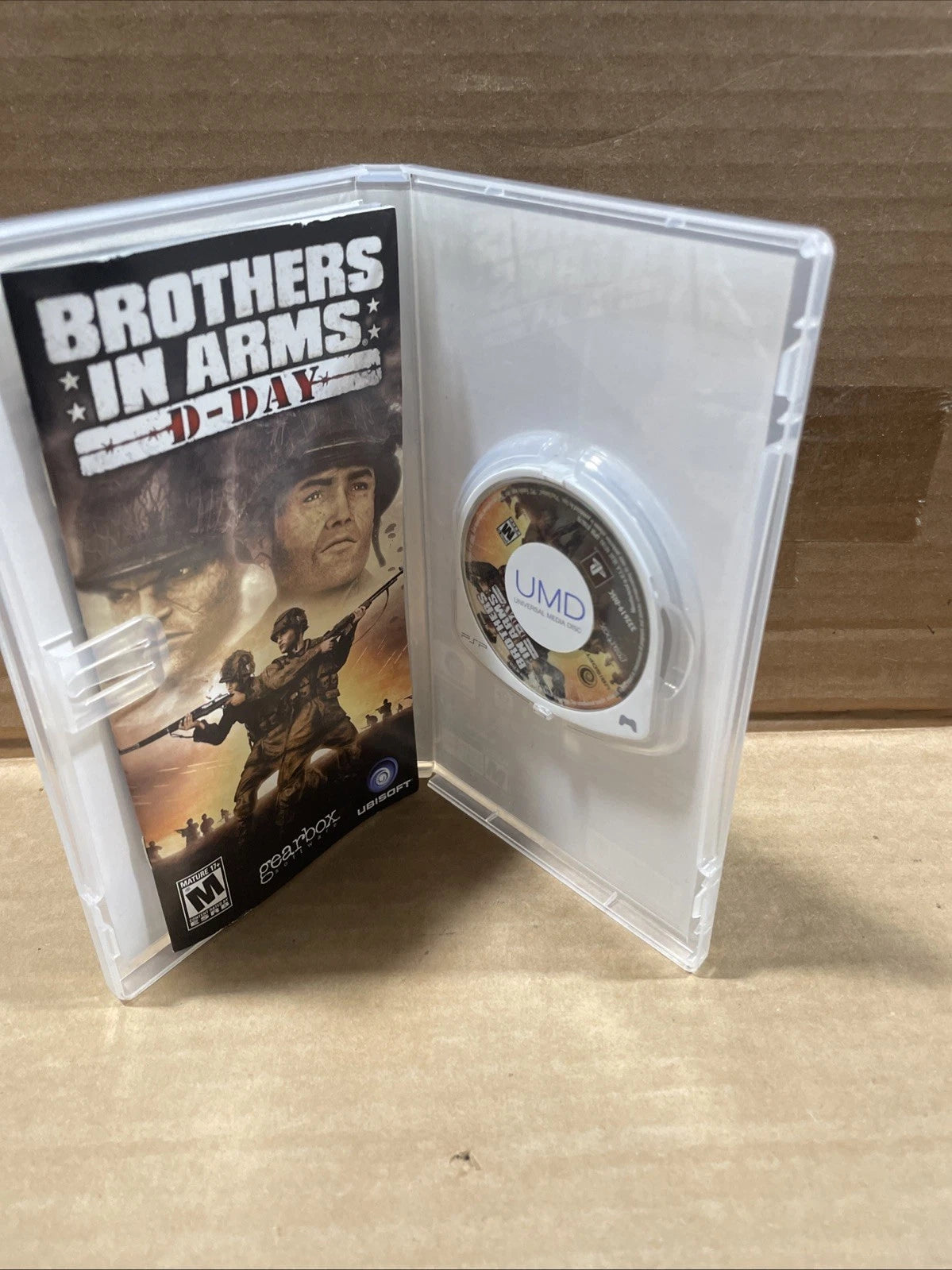 Brothers in Arms: D-Day (Sony PSP, 2006) Tested | Complete