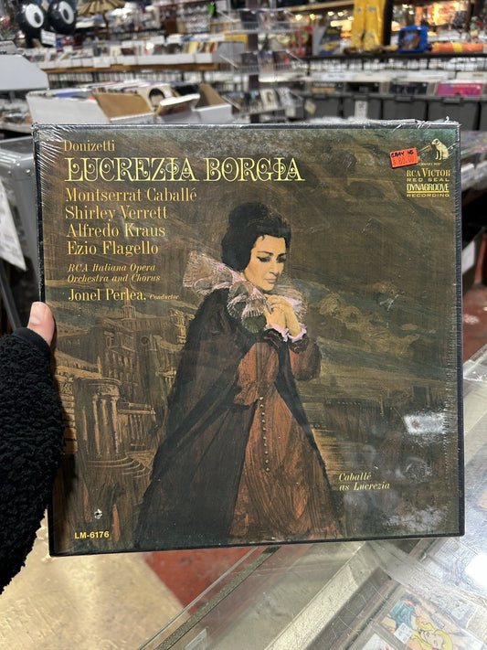 Donizetti Lucrezia Borgia Montserrat Caballe RCA LM-6176 RED SEAL New Sealed