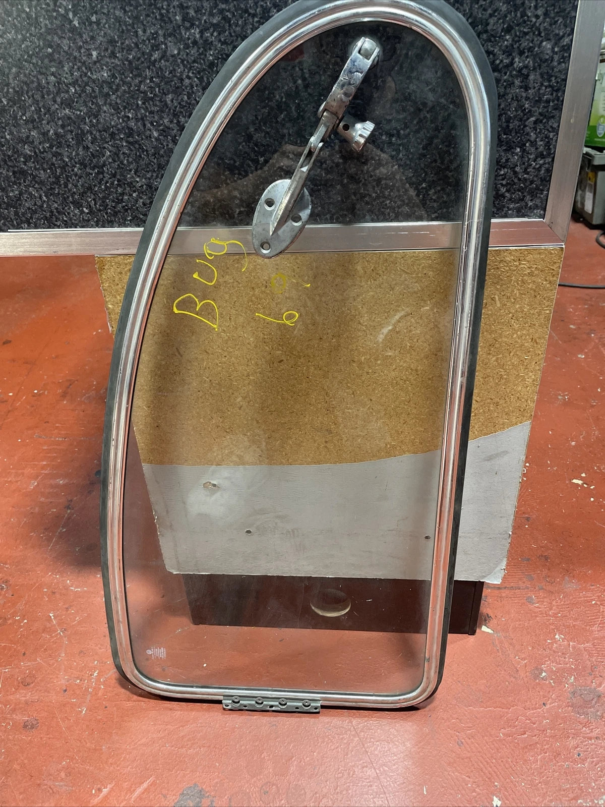 1969 + 1975 Volkswagen Original Beetle Vent Windows x 2 Vintage Great Condition