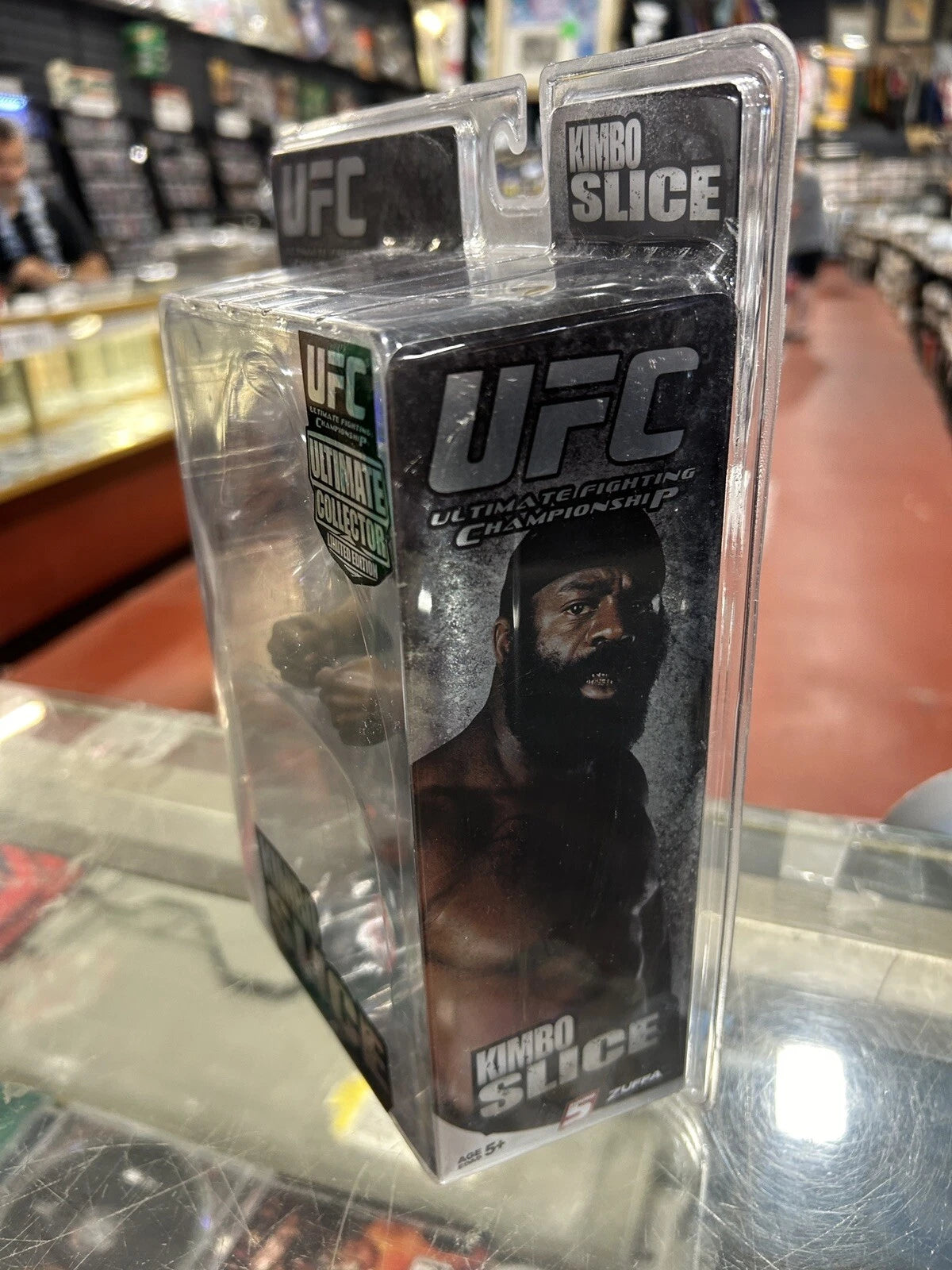 Kimbo Slice Round 5 UFC Collector Figure W/shirt Limited Edition #0116/3000