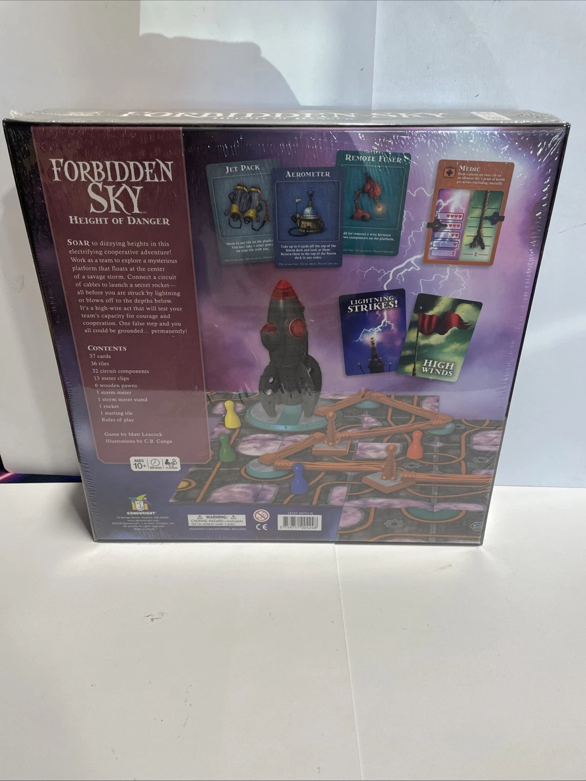 Forbidden Sky Height of Danger Board Game by Gamewright