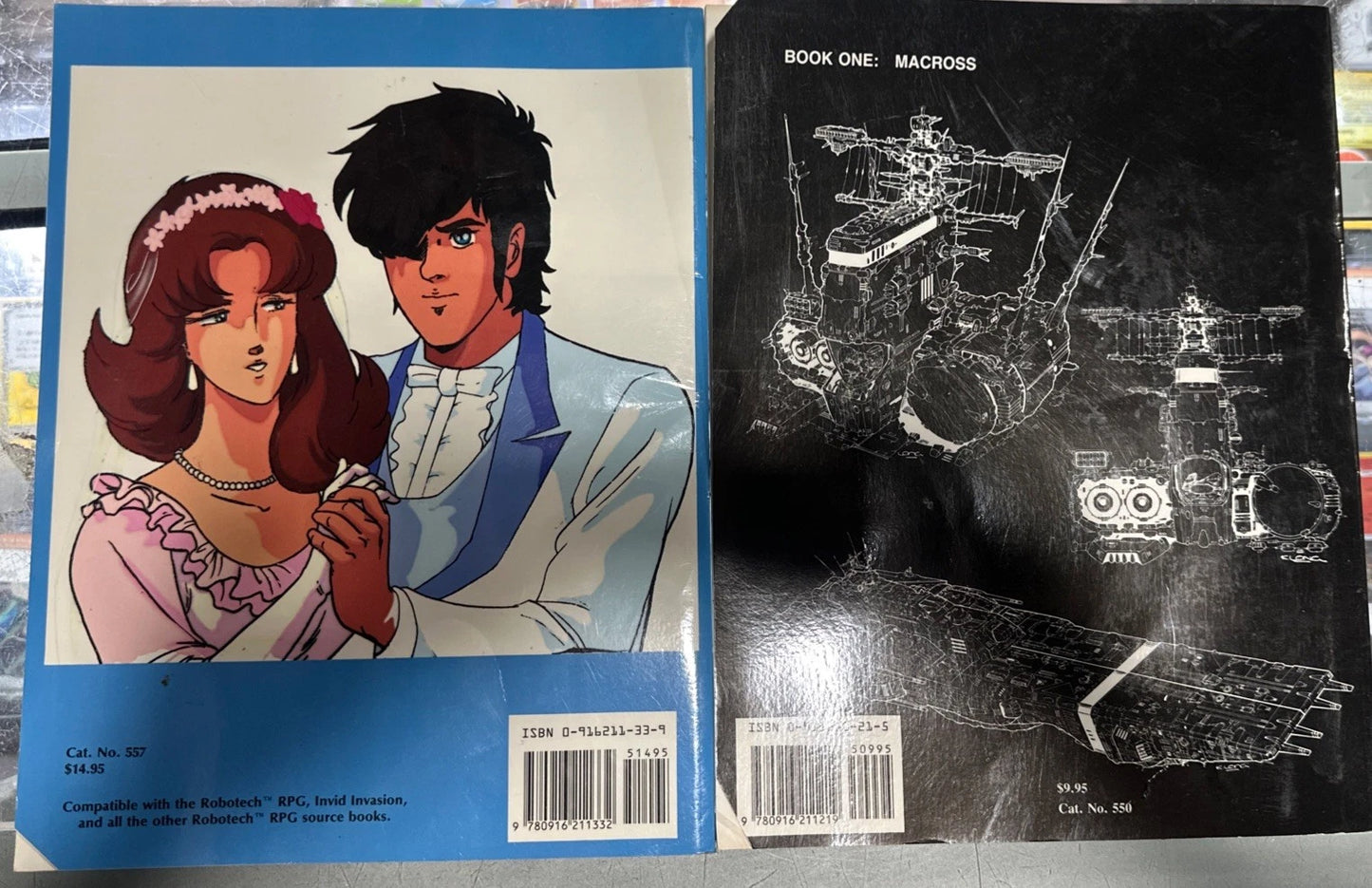 Robotech The Role-playing Game Book 1 & 2
