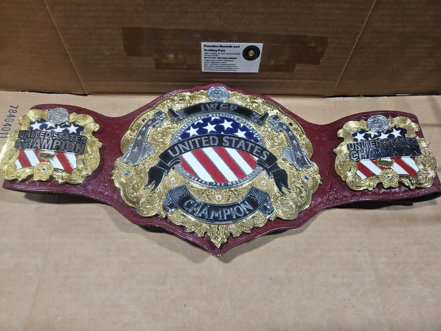 IWGP United States Championship Belt Adult Size Replica