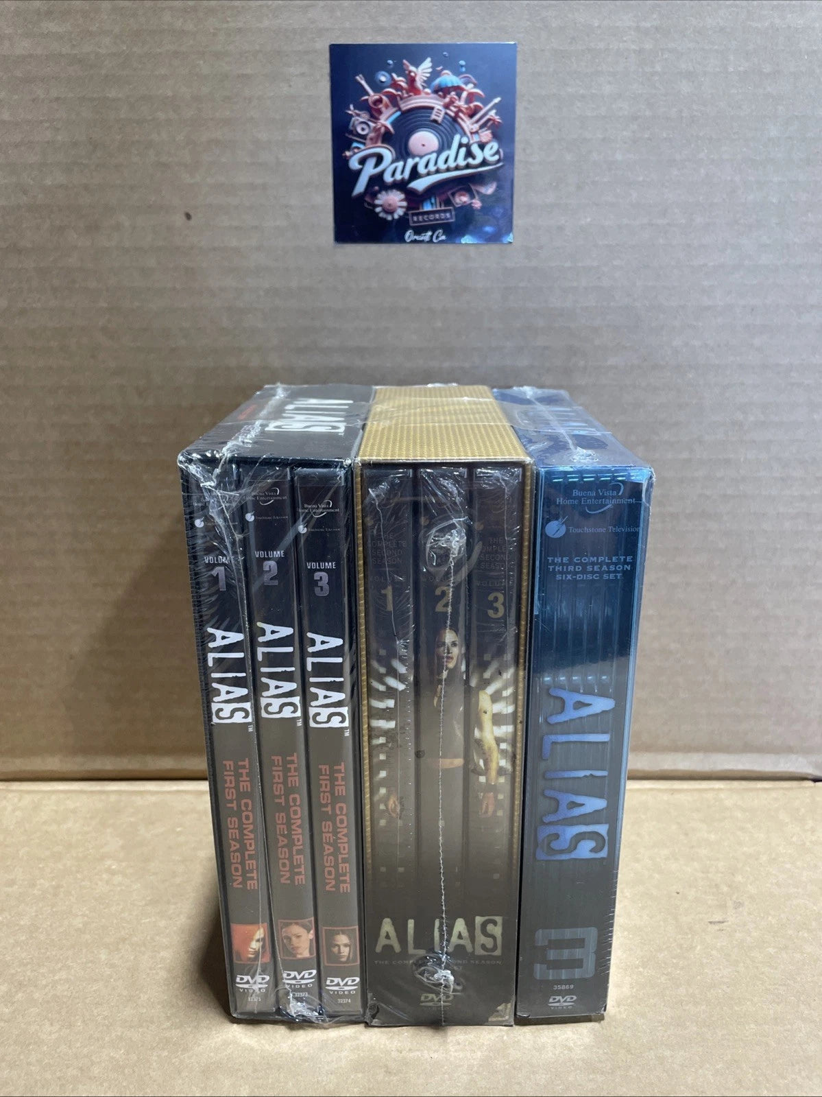 Alias Complete Series DVDs New Sealed Seasons 1-3 Jennifer Garner