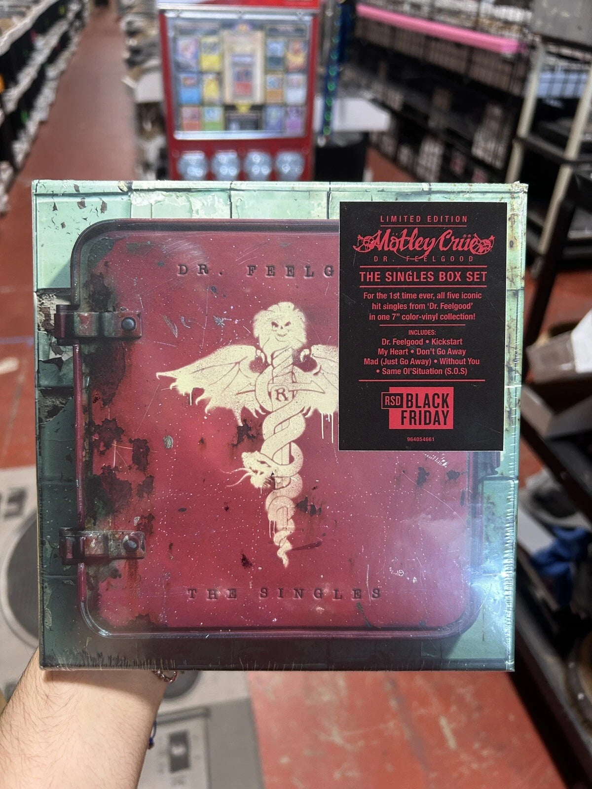 Motley Crue Dr. Feelgood Singles Boxset RSD Black Friday