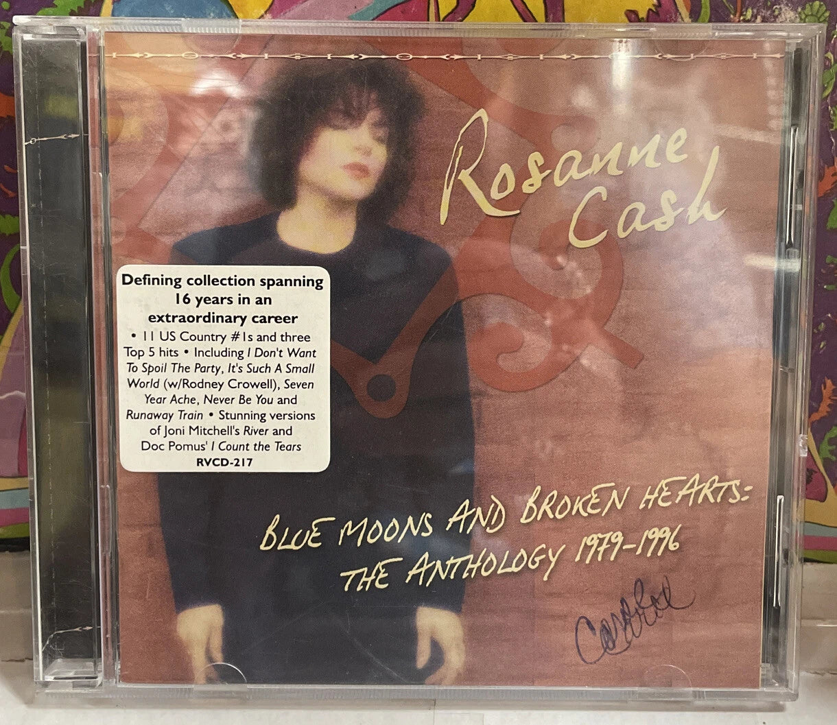 Rosanne Cash Blue Moons And Broken Hearts The Anthology 1979-1996 CD