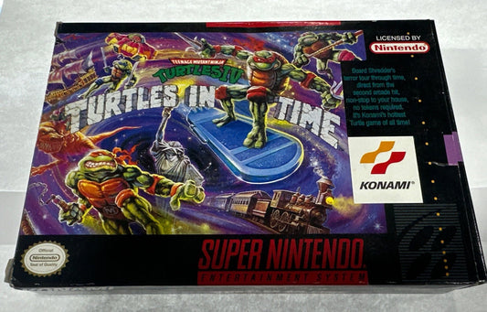 Teenage Mutant Ninja Turtles IV: Turtles in Time SNES, 1992 Mexico Version