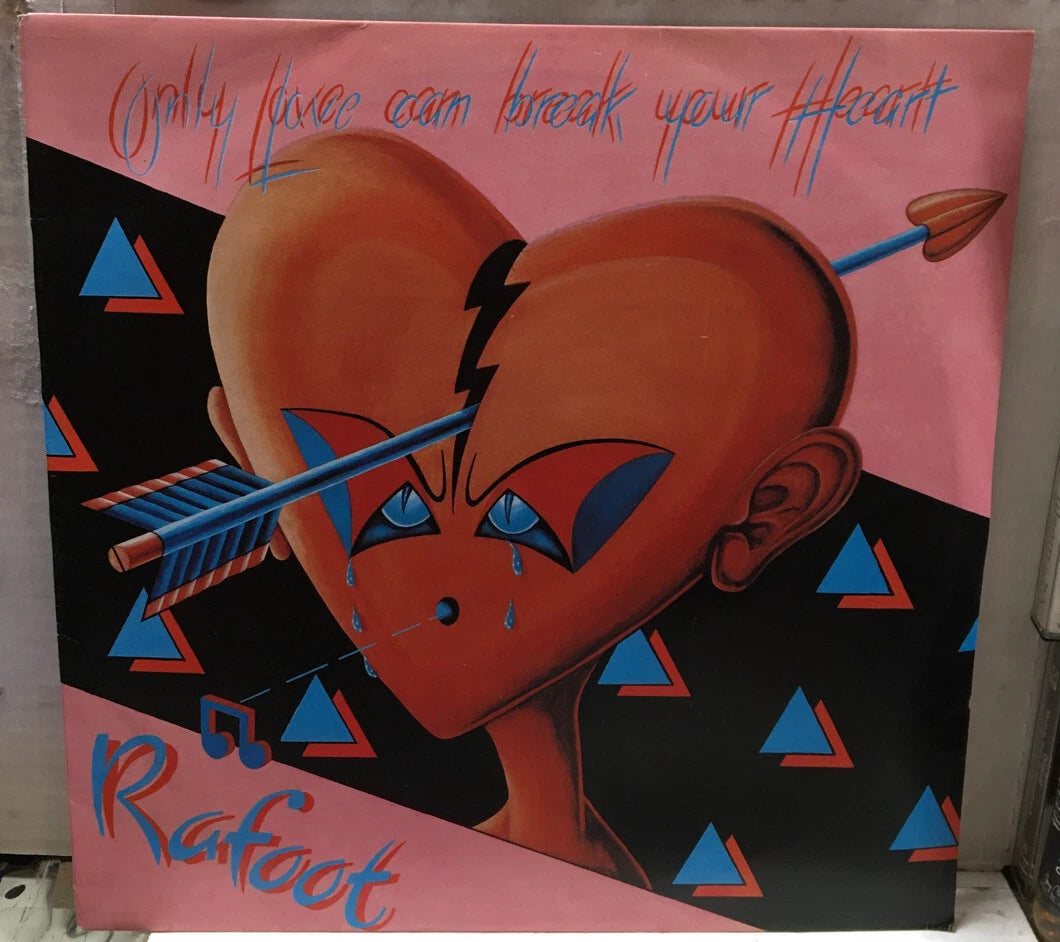 Rafoot Only Love Can Break Your Heart 12” UK Import Record RAINLL1