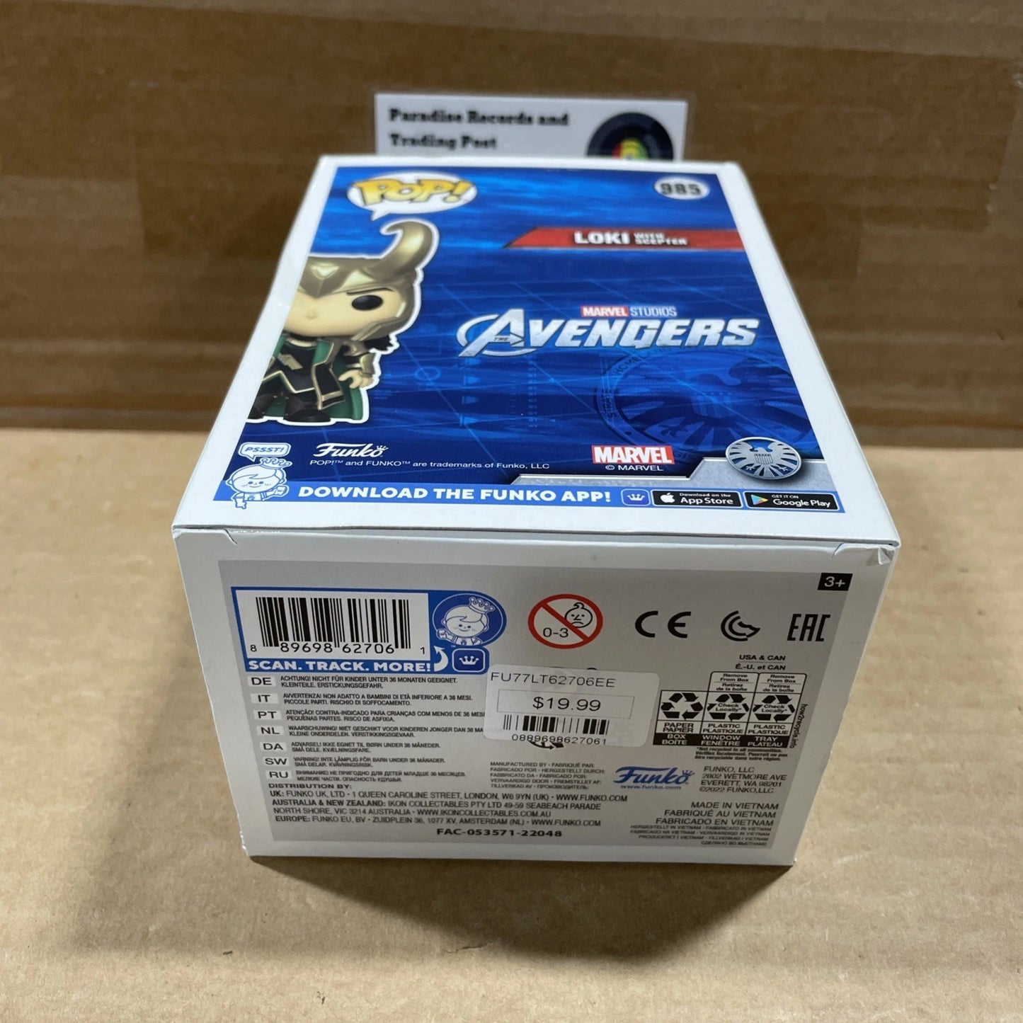 Funko Pop! Vinyl: Marvel - Loki - Entertainment Earth (Exclusive) #985