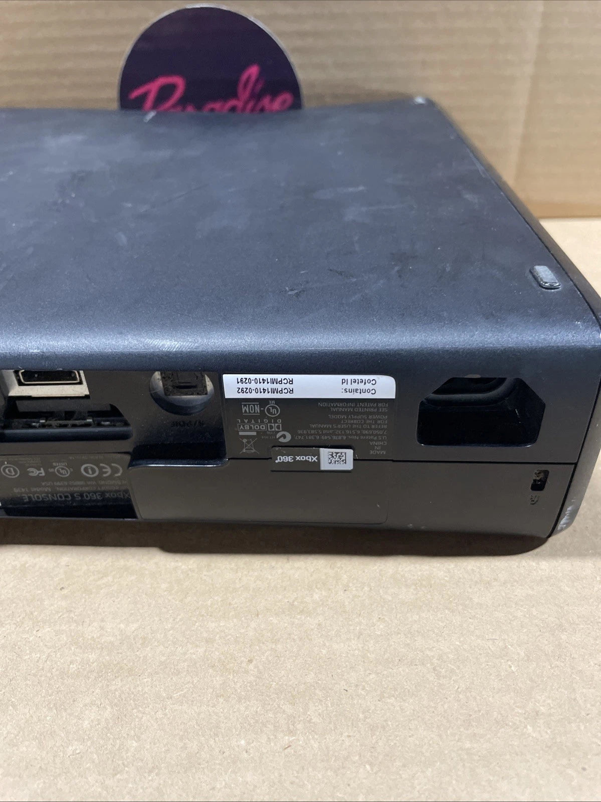 Microsoft Xbox 360 Console Model 1439 For Parts Not Working Console Only 2