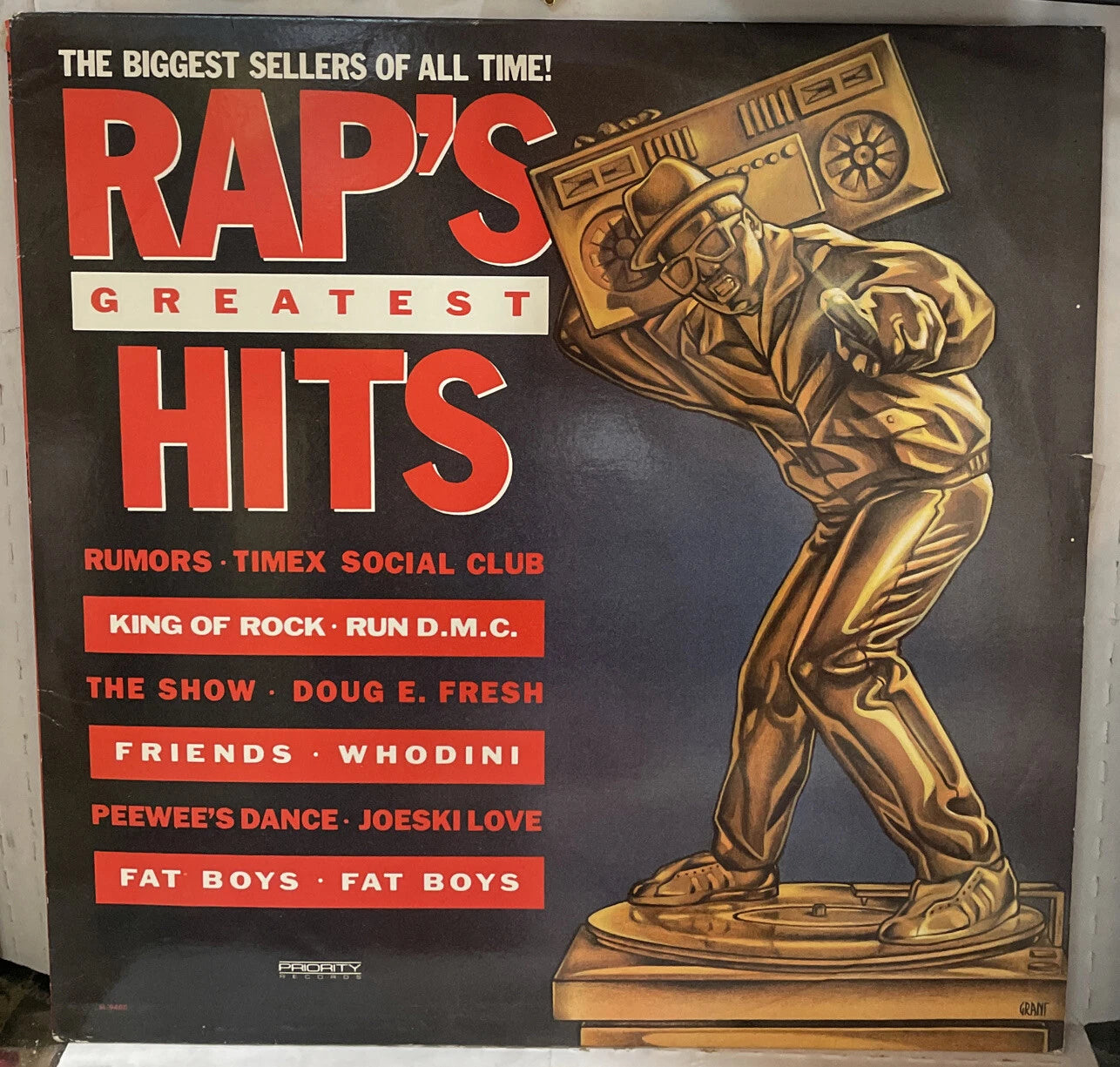 Rap’s Greatest Hits Various Record SL9466