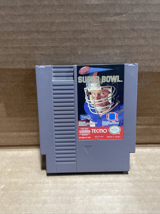 Nintendo NES Tecmo Super Bowl (Cleaned, Tested & Working)