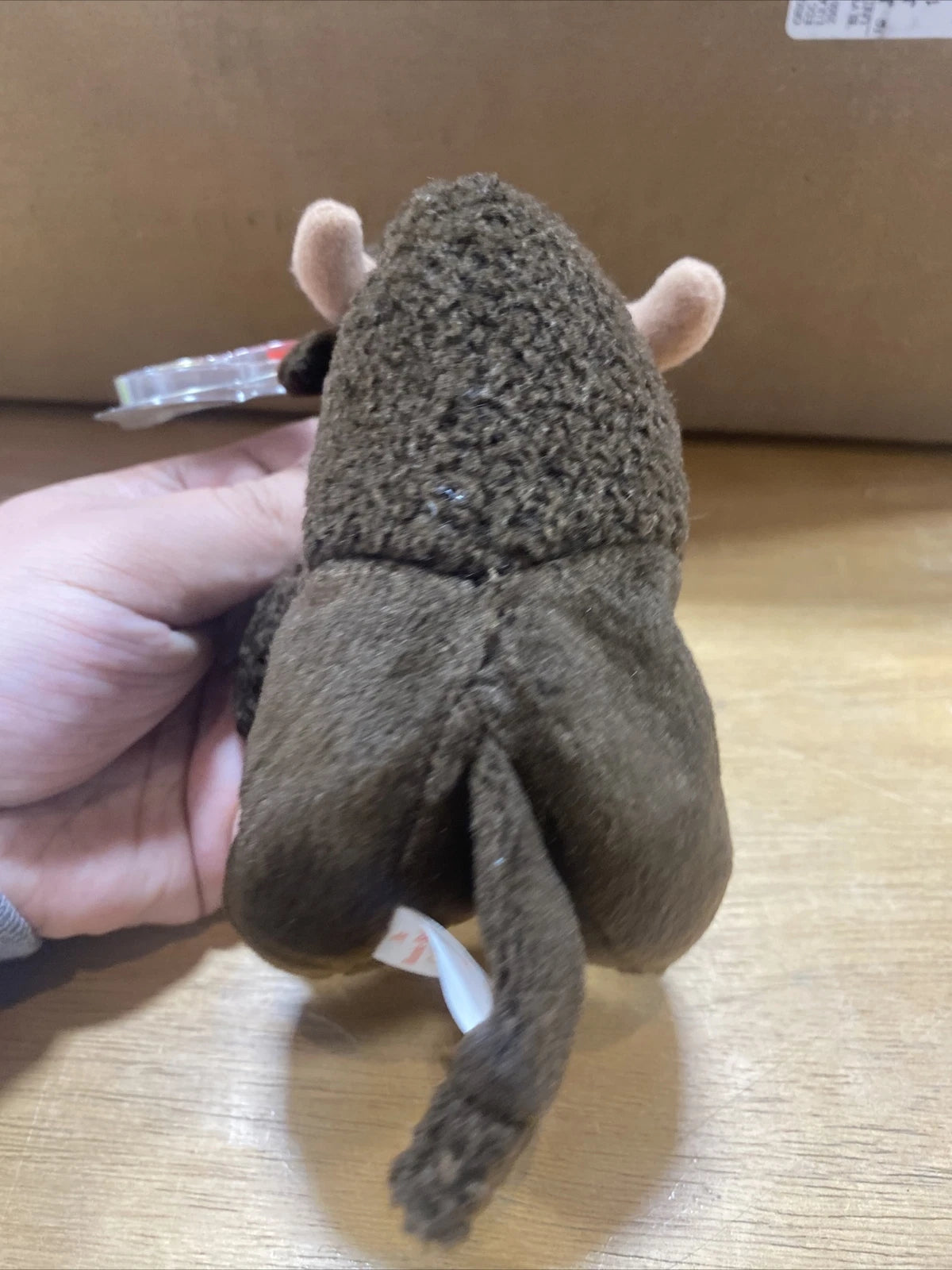 VERY RARE Ty Beanie Baby: Roam the Buffalo (Retired) 1998 With Tag Errors