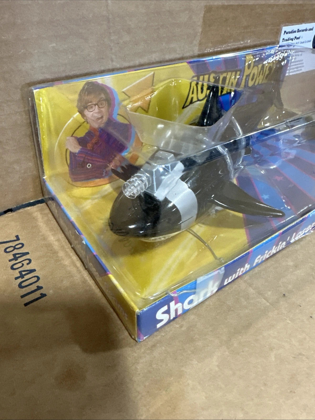 Austin Powers "Shark with Frickin' Laser Beams" Figure Mezco Toyz Llc 2002