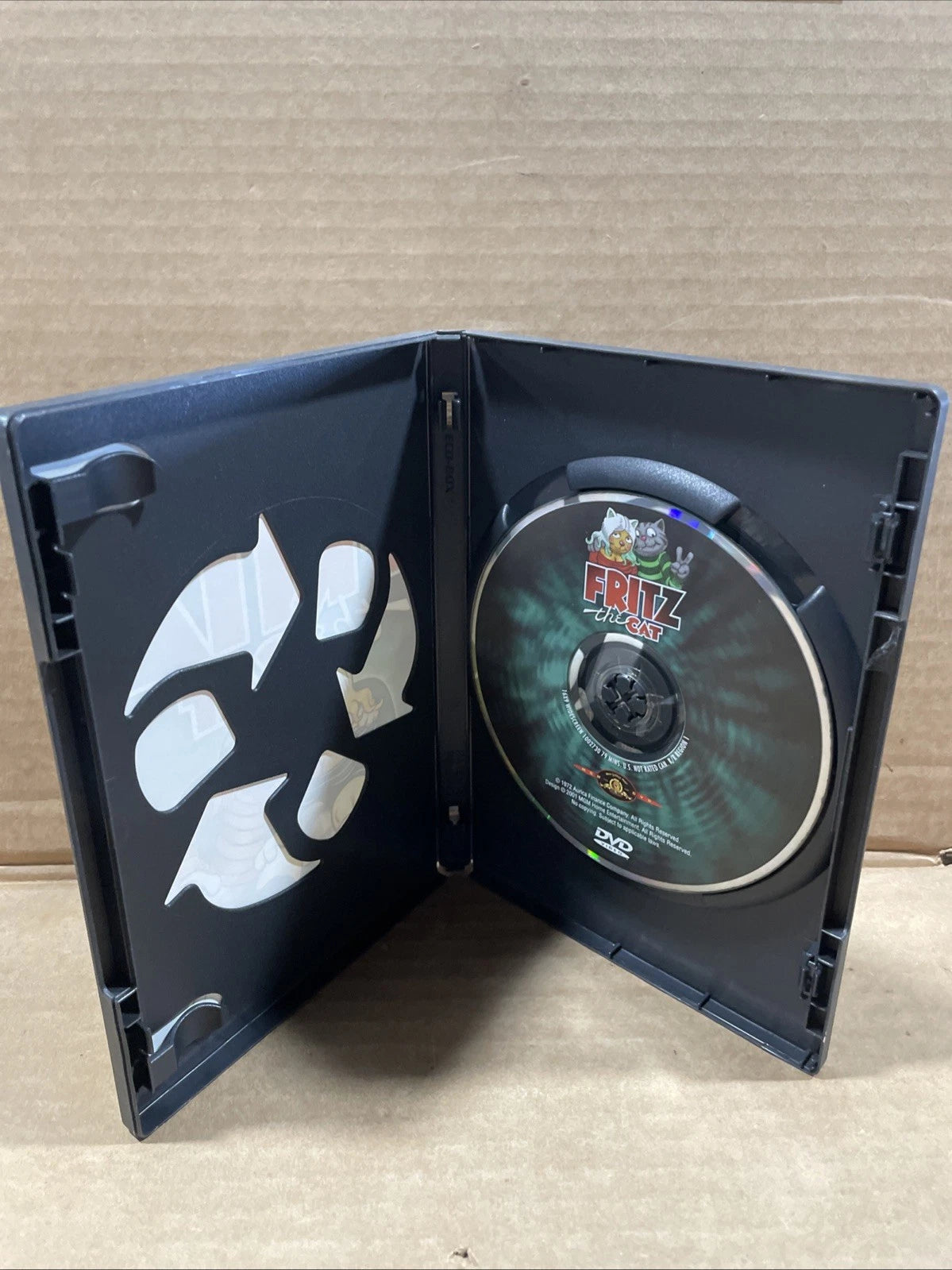 Fritz the Cat (DVD, 1972) Ralph Bakshi Adult Animated 70s Cult Film OOP