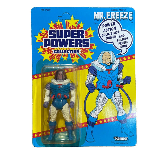 DC Super Powers Collection Mr. Freeze Action Figure 1985 Kenner 67200 Unpunched