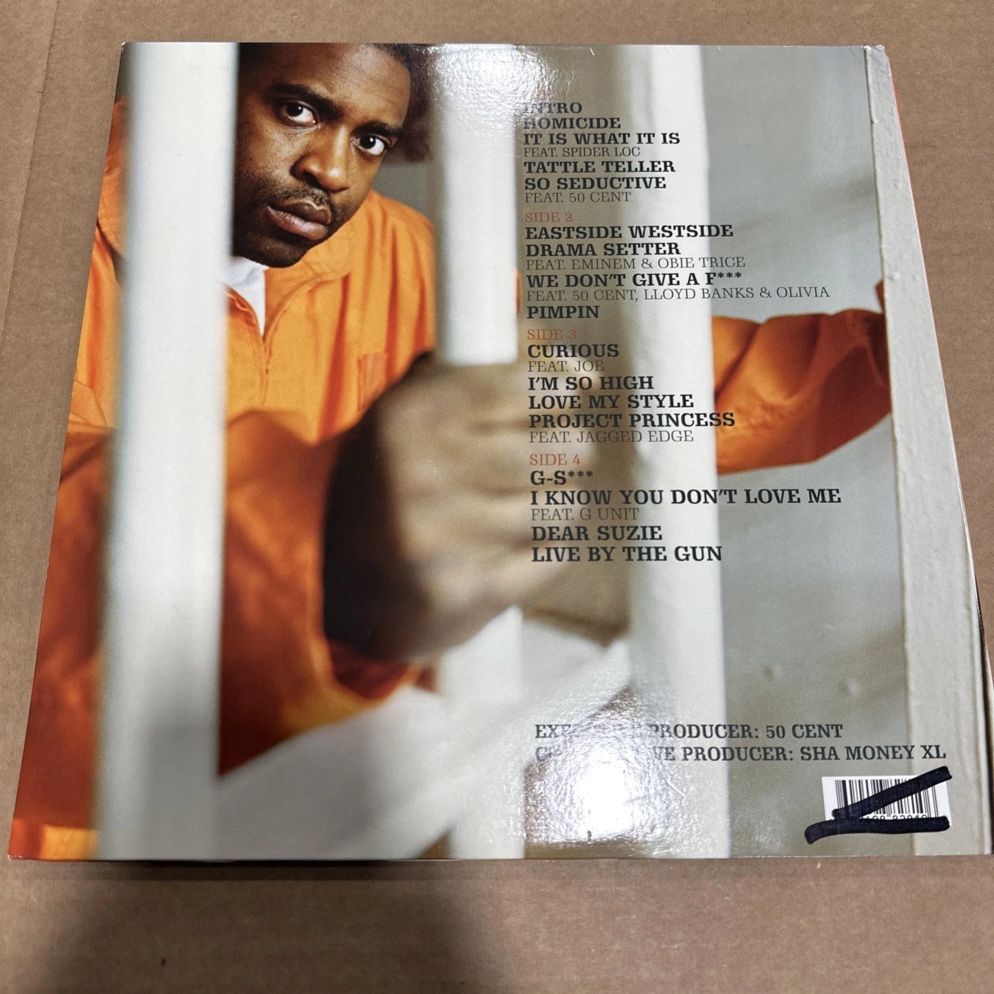 TONY YAYO~THOUGHTS OF A PREDICATE FELON 2 LP (2005) ORIG PRESS VG+ Misprint