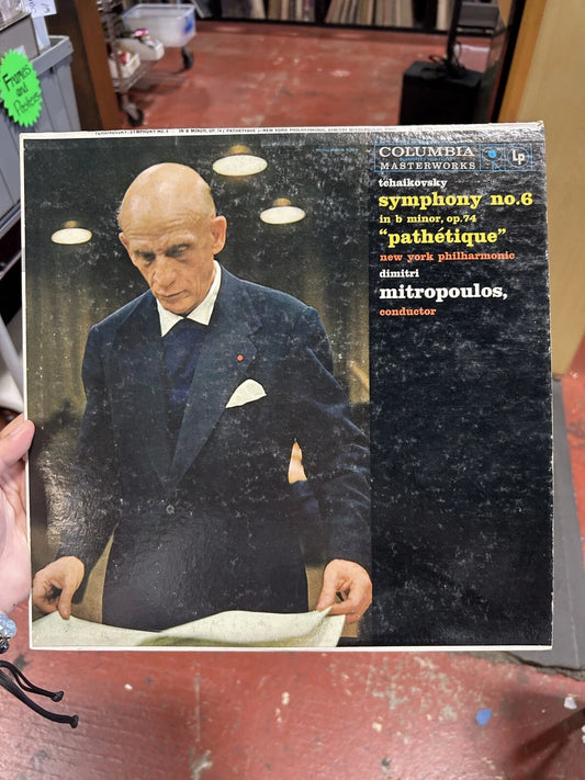 TCHAIKOVSKY-SYMPHONY NO.6 MITROPOULOS COLUMBIA ML 5235 GREY 6 EYE