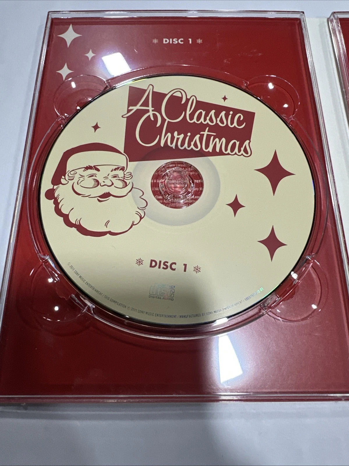 Various – A Classic Christmas Audio Music CD Sony Music Commercial Music Group