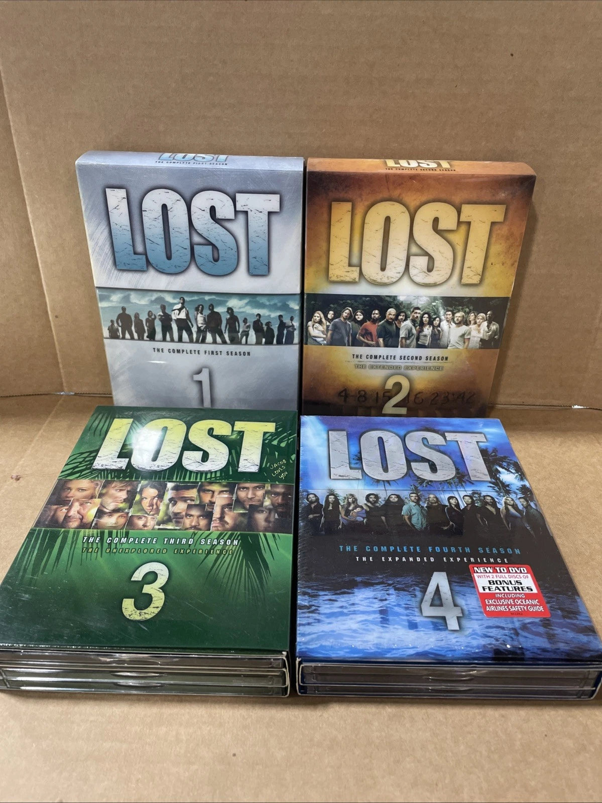 Lost TV Show Season 1-4 Excellent Condition