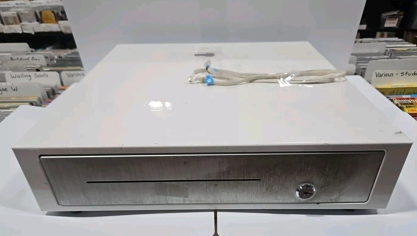 Clover D100 POS Cash Drawer w/ Key Pre-OWNED