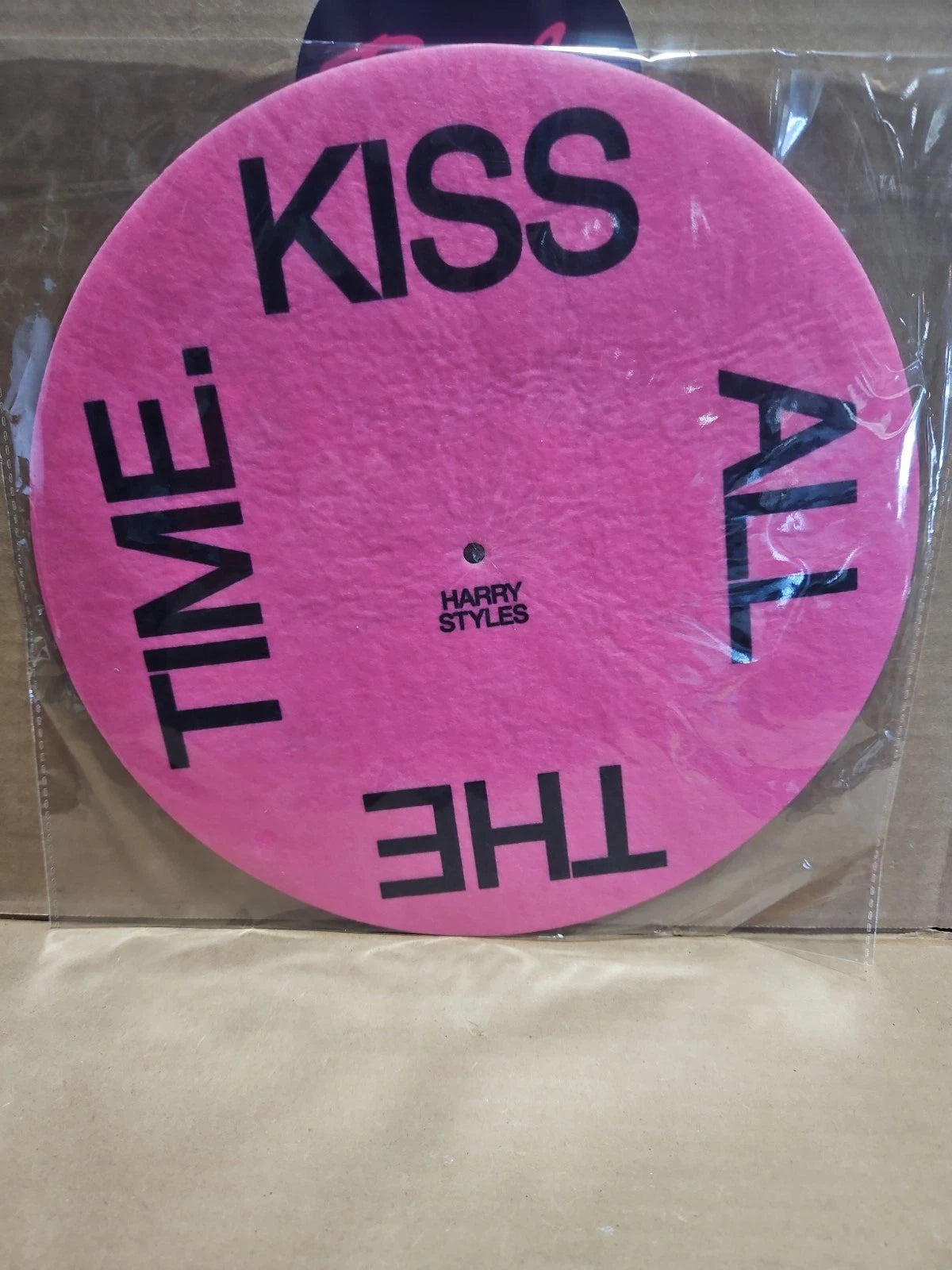 Harry Styles! KISS ALL THE TIME DISCO OCCASIONALLY Clock Box Set Slipmat